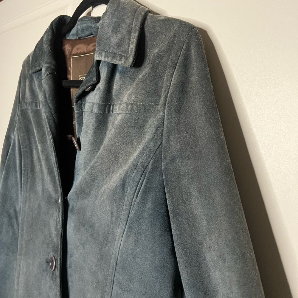 Vintage Coach 100% Suede Leather Jacket – Y2K Era - Picture 3 of 16